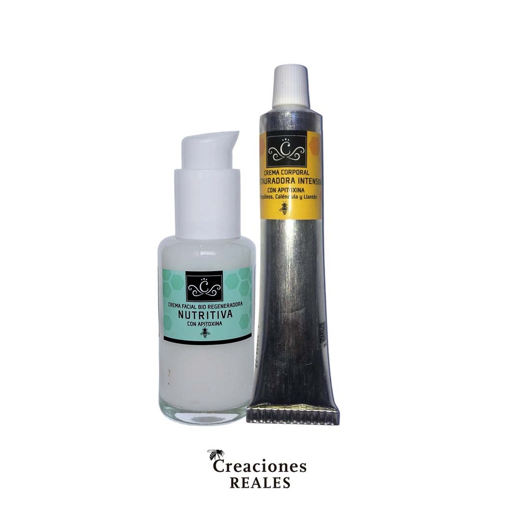 Combo Facial nutritiva 60+Restauradora intens 60